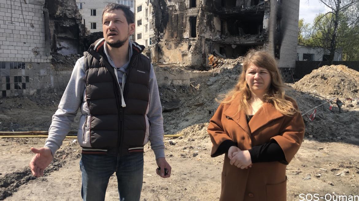 Vadim et Olga – Borodianka avril 2022